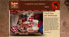 Desktop Screenshot of bustersbarbecue.com